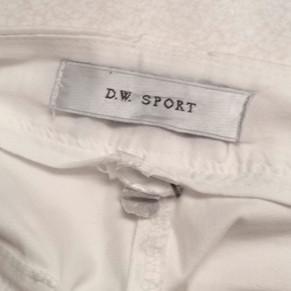 White Cuffed Walking Shorts - Picture 5 of 5